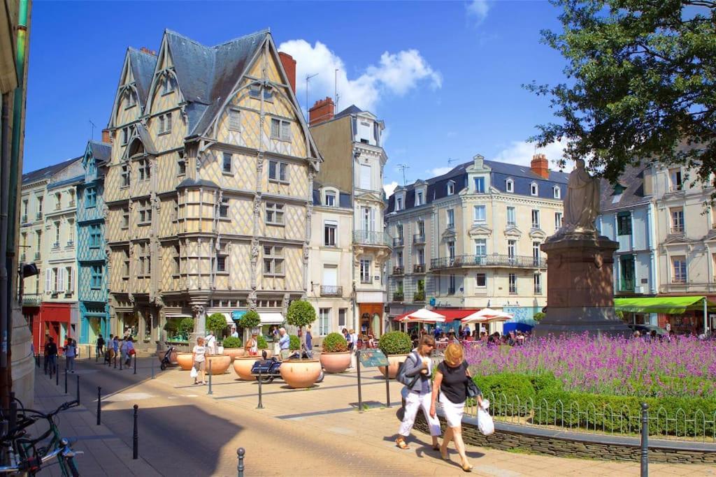 Angers Centre- Gare - Chateau - Duplex 2 Chambres Luaran gambar